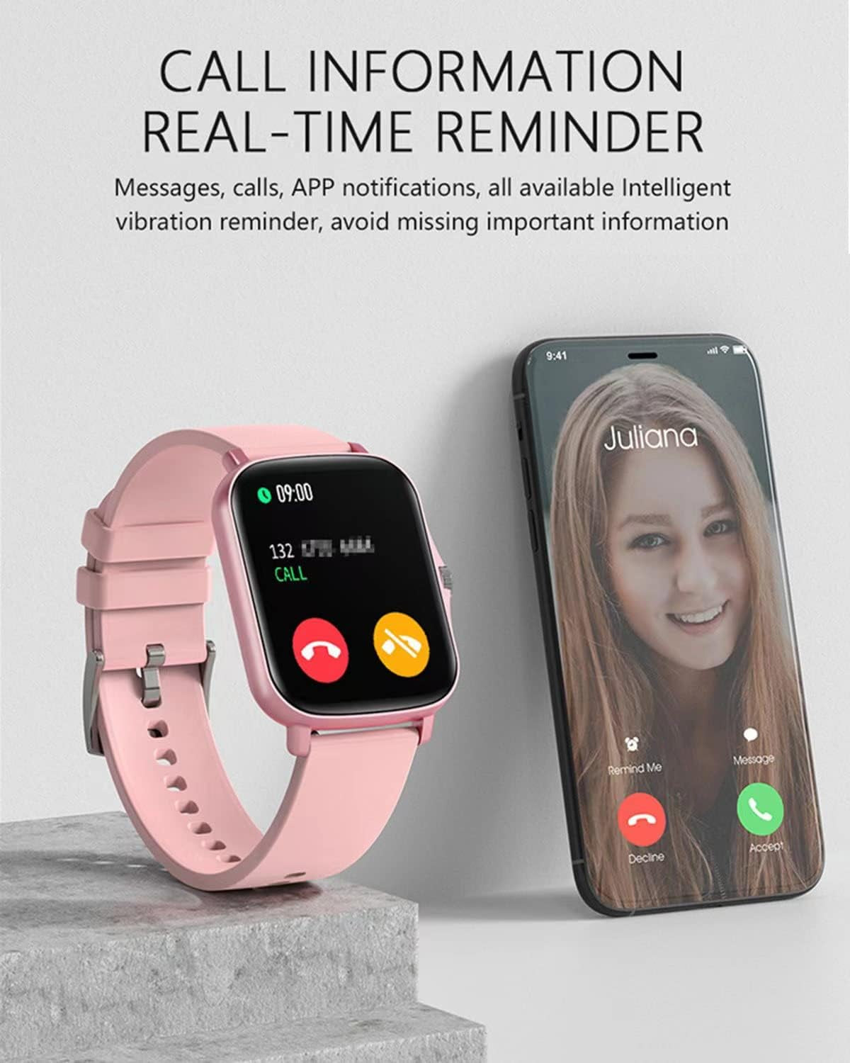 Smart Fitness Tracker Watch for Androids/Ios