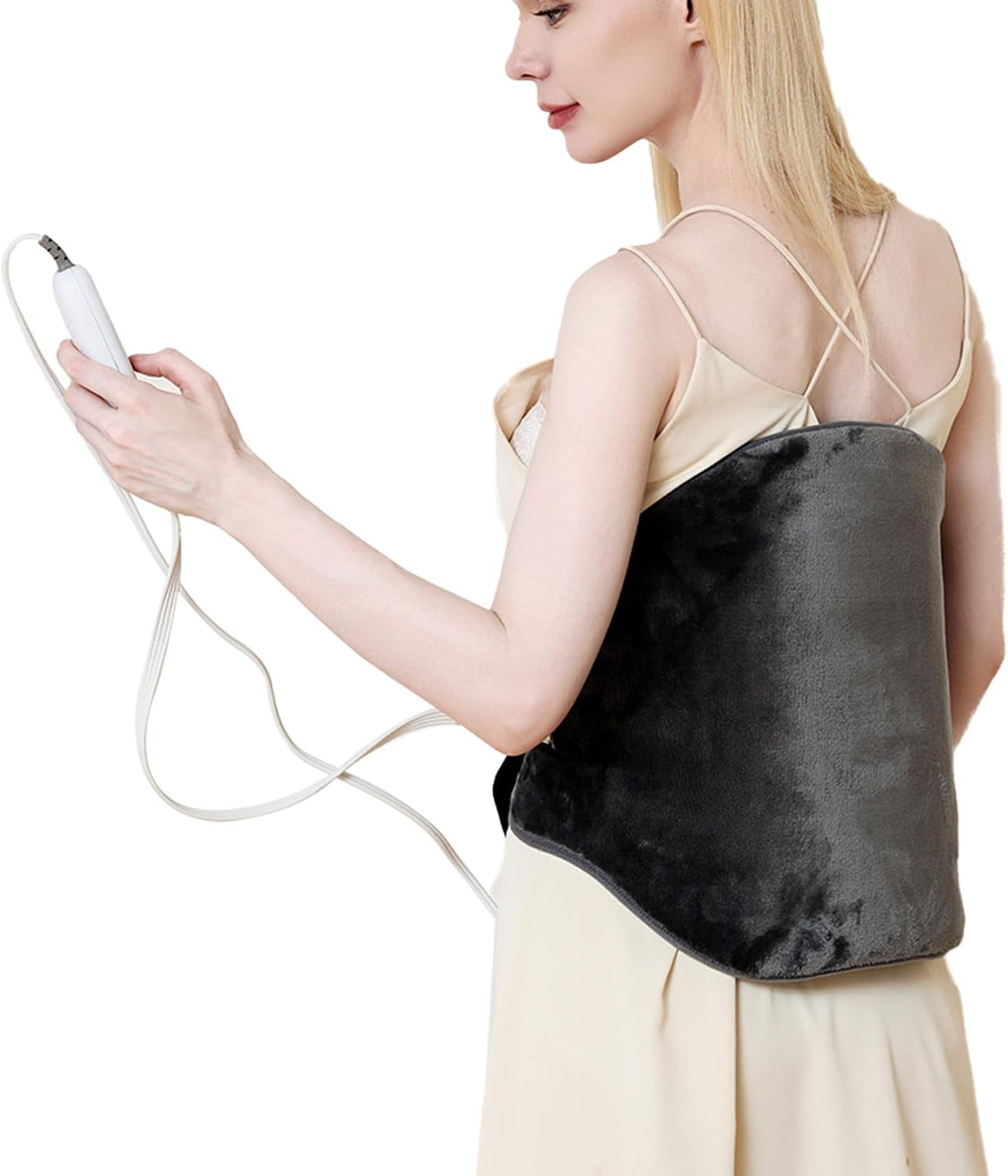 Heating Pad for Back,Saroo Electric Heating Pads for Pain Relief with 4 Heat Settings