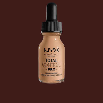 MAKEUP Total Control Pro Drop Foundation, Skin-True Buildable Coverage - Medium Olive