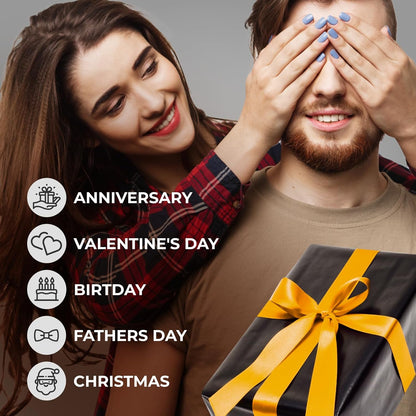 GUARD&MARINE Beard Brush & Comb Set ,Beechwood Comb Kit for Men'S Beard and Mustache Care (Brown)