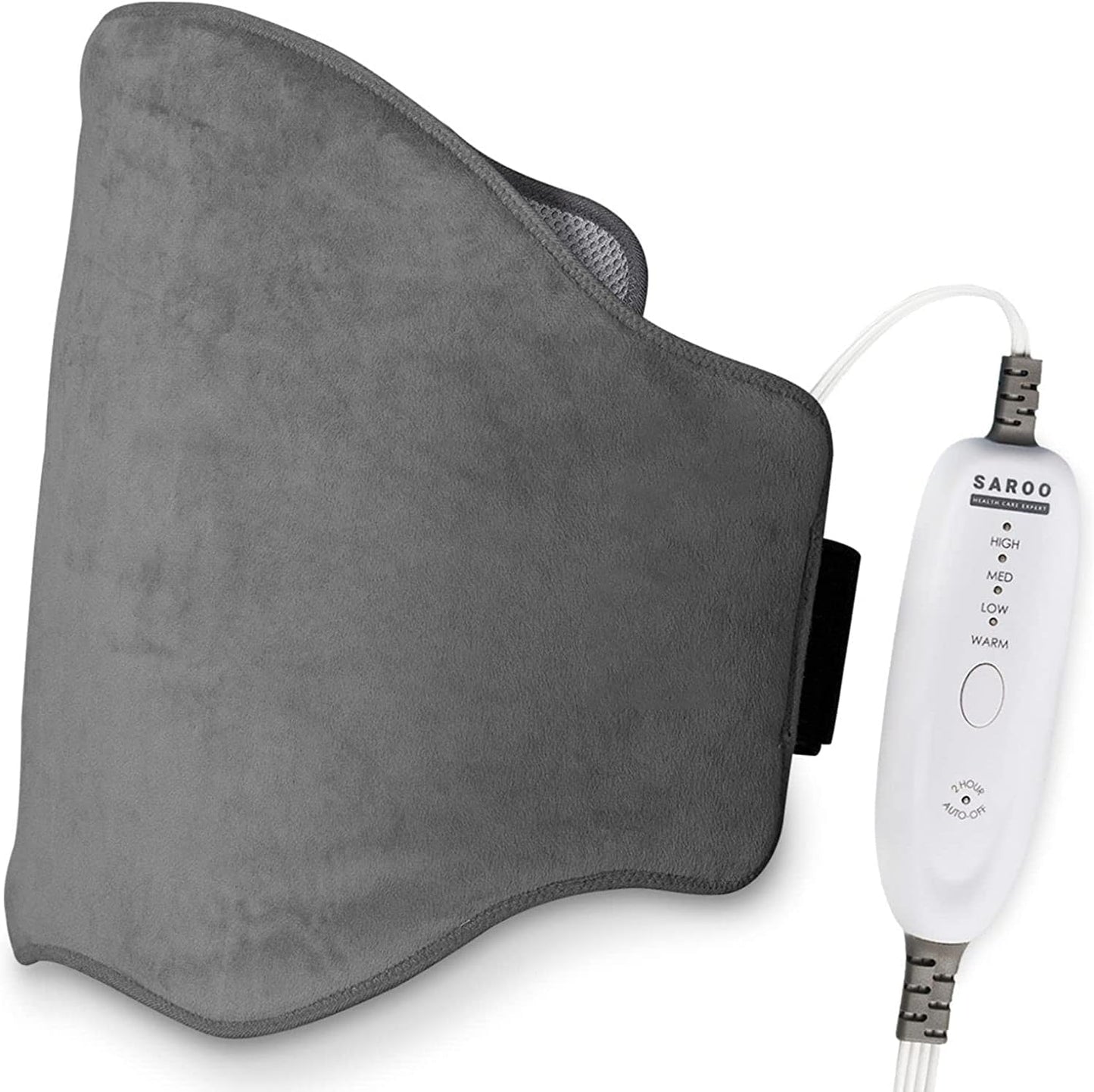 Heating Pad for Back,Saroo Electric Heating Pads for Pain Relief with 4 Heat Settings