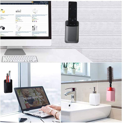 CA+ Adhesive Phone Wallet Card Holder - Durable Stick-On Sleeve for ID and Credit Cards (Black & Mint)