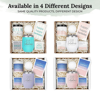 Sodilly Happy Birthday Box for Women - Unique Gifts , Gift Baskets , Birthday Gifts for Sister, Birthday Gift Set for Women Daughter Ideas