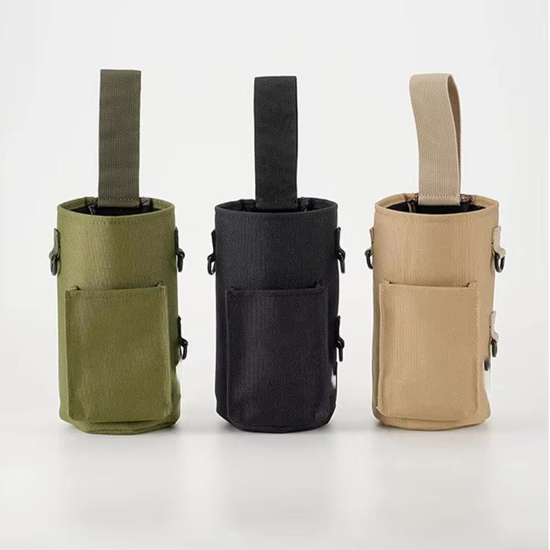 Portable Magnetic Water Bottle Bag Non Slip Magnetic Gym , Water Bottle Carrier Holder 