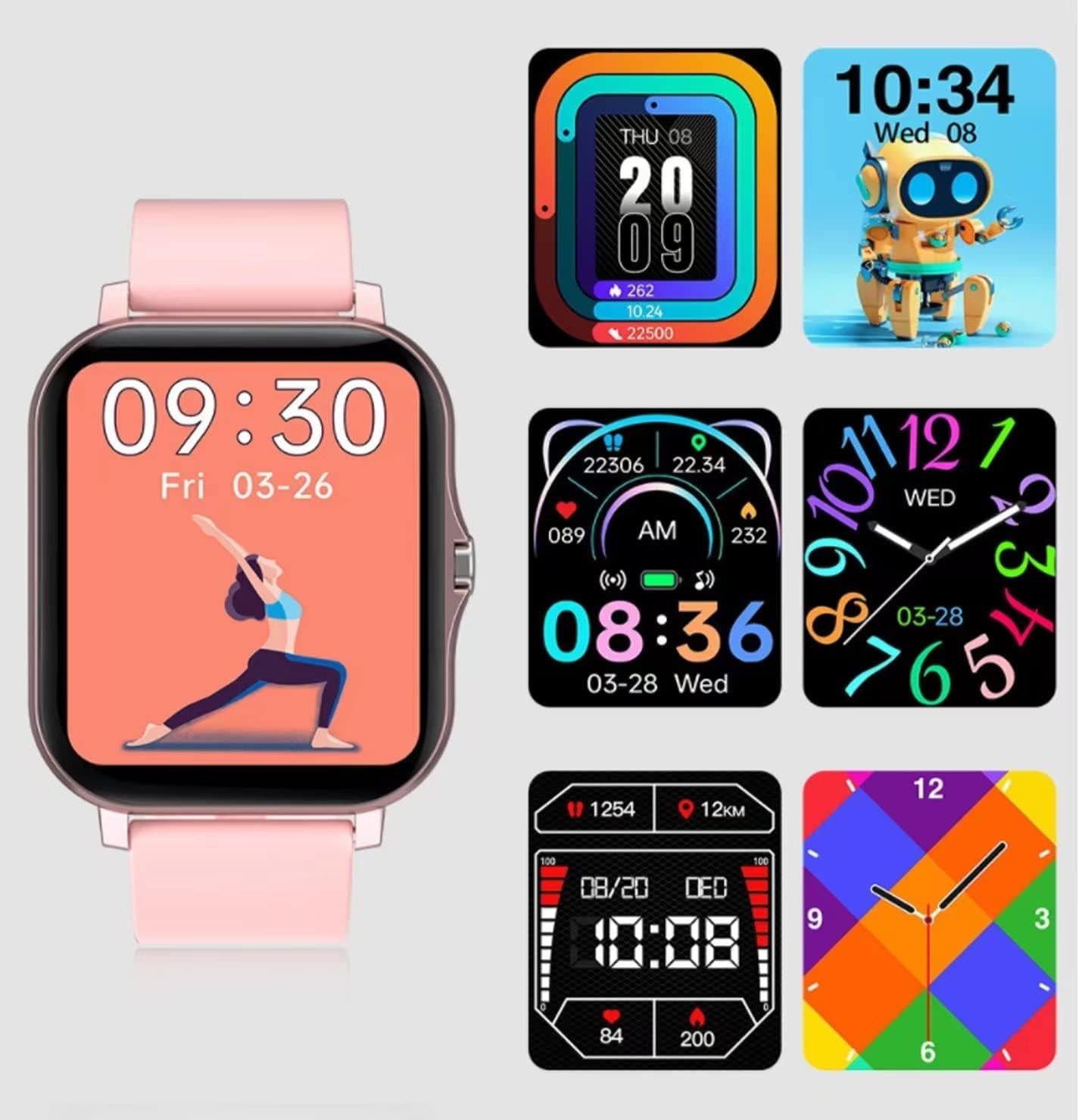 Smart Fitness Tracker Watch for Androids/Ios