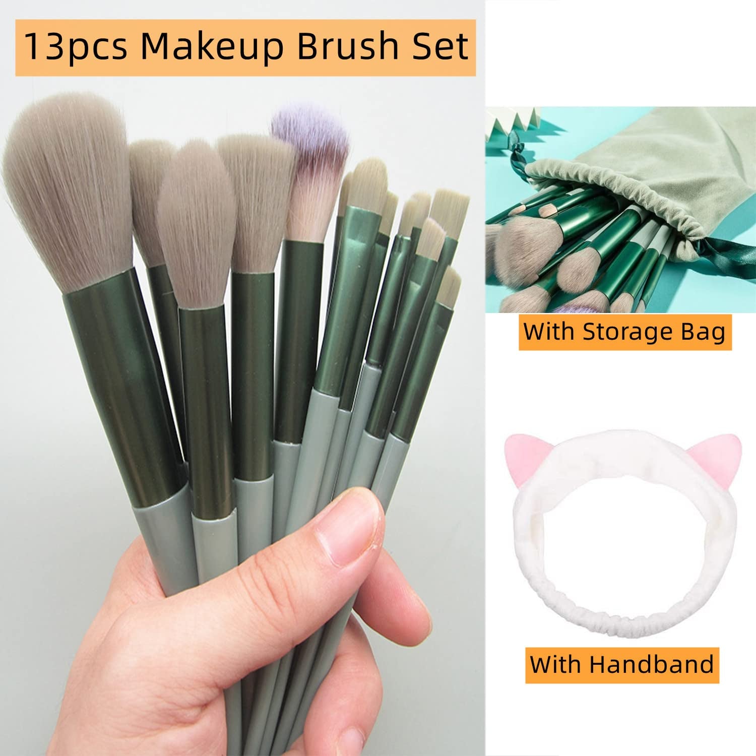 13Pcs Makeup Brushes Set 
