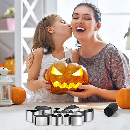 Halloween Stainless Steel Cookies Cutters 