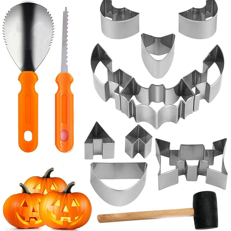 Halloween Stainless Steel Cookies Cutters 