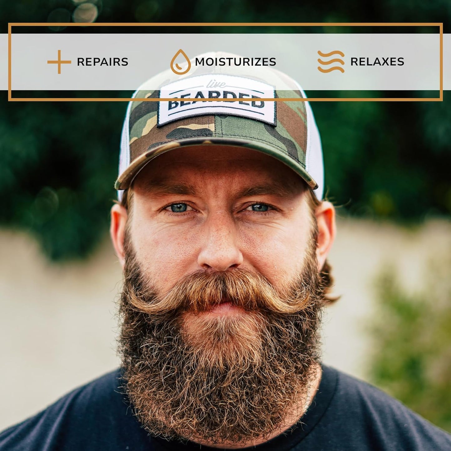 Live Bearded Beard Oil and Butter Grooming Kit 