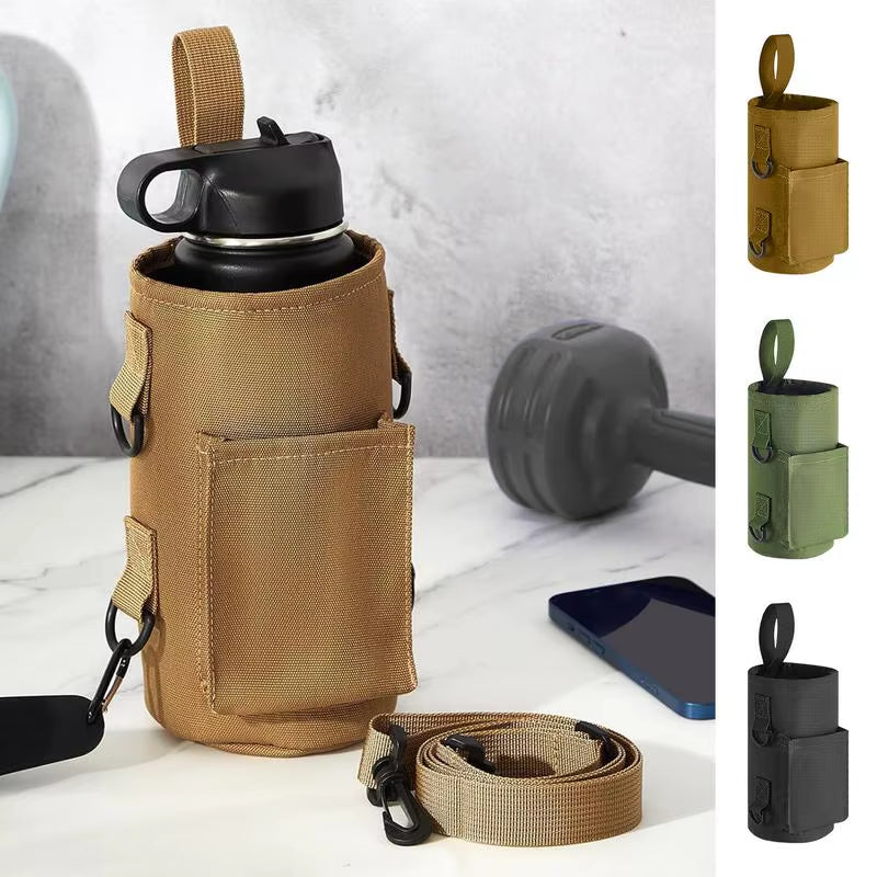 Portable Magnetic Water Bottle Bag Non Slip Magnetic Gym , Water Bottle Carrier Holder 