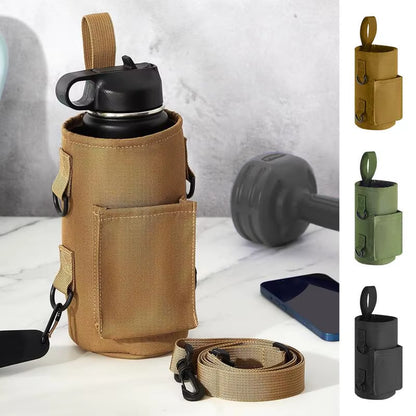 Portable Magnetic Water Bottle Bag Non Slip Magnetic Gym , Water Bottle Carrier Holder 