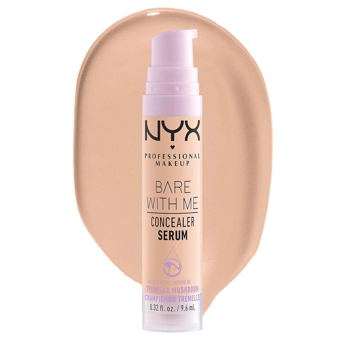 MAKEUP Bare with Me Concealer Serum, Concealer Makeup for up to 24Hr Hydration - Vanilla