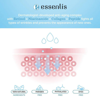 Face Moisturizer Collagen Cream anti Aging Face Cream with Retinol Hyaluronic