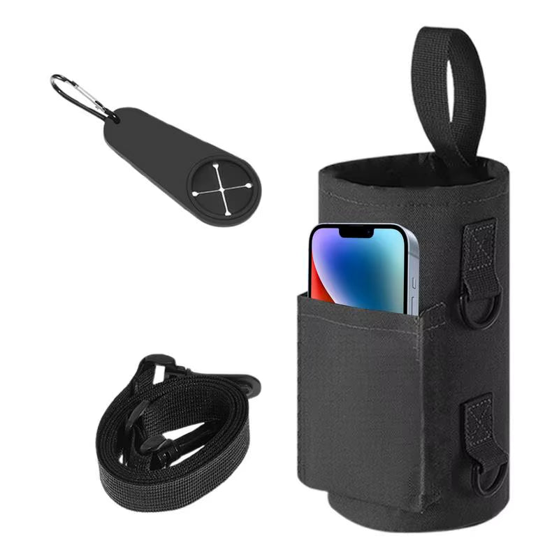 Portable Magnetic Water Bottle Bag Non Slip Magnetic Gym , Water Bottle Carrier Holder 