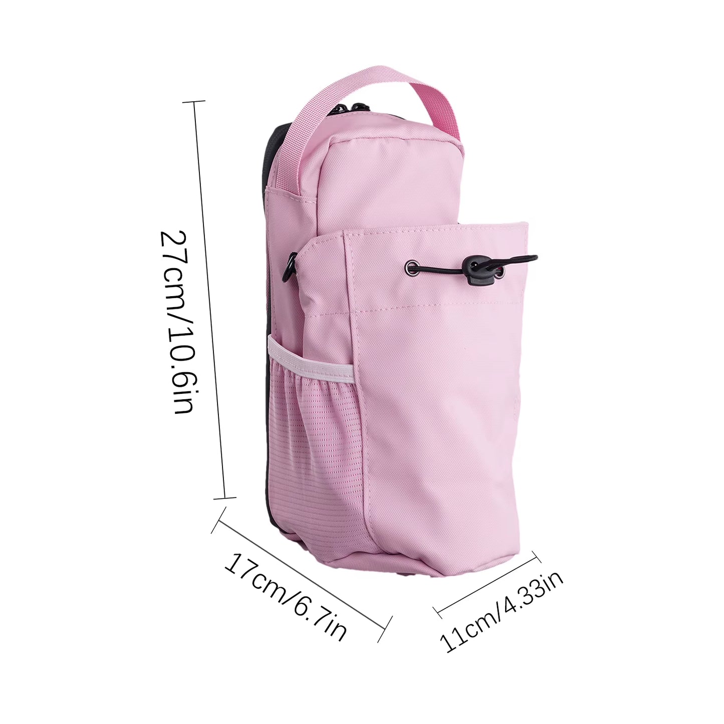 Magnetic Gym Bag Large Capacity Magnetic Carrier Bag with Phone Pocket Portable Gym Water Bottle 