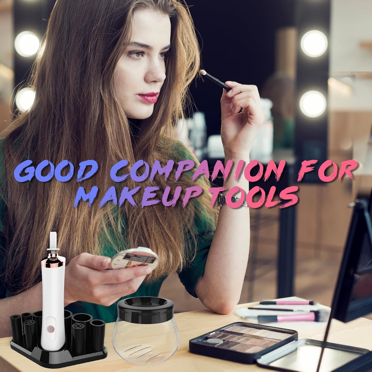 Makeup Brush Cleaner and Dryer Machine 