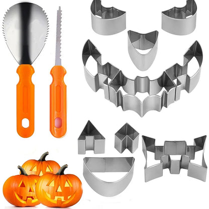 Halloween Stainless Steel Cookies Cutters 