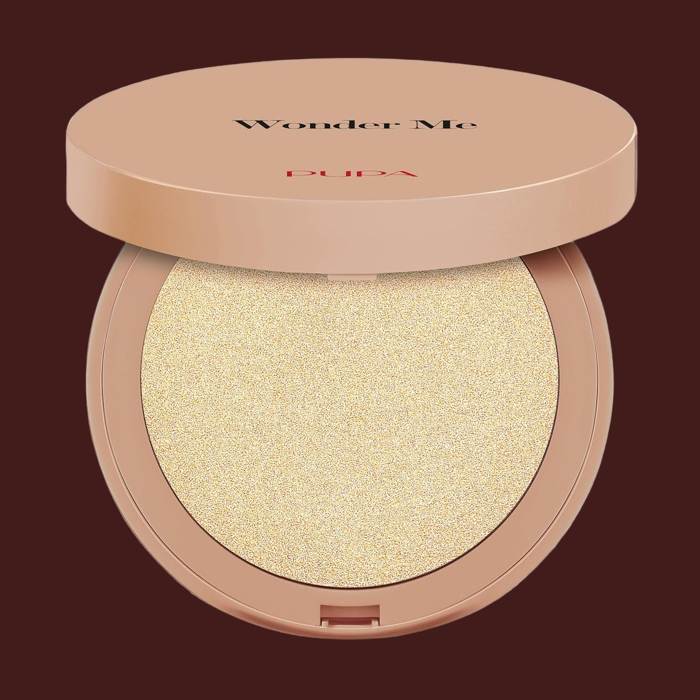 Makeup Powder - Face Highlighter with Ultra-Fine Pearls - Talc-Free - 102 Pure Gold - 0.264 Oz
