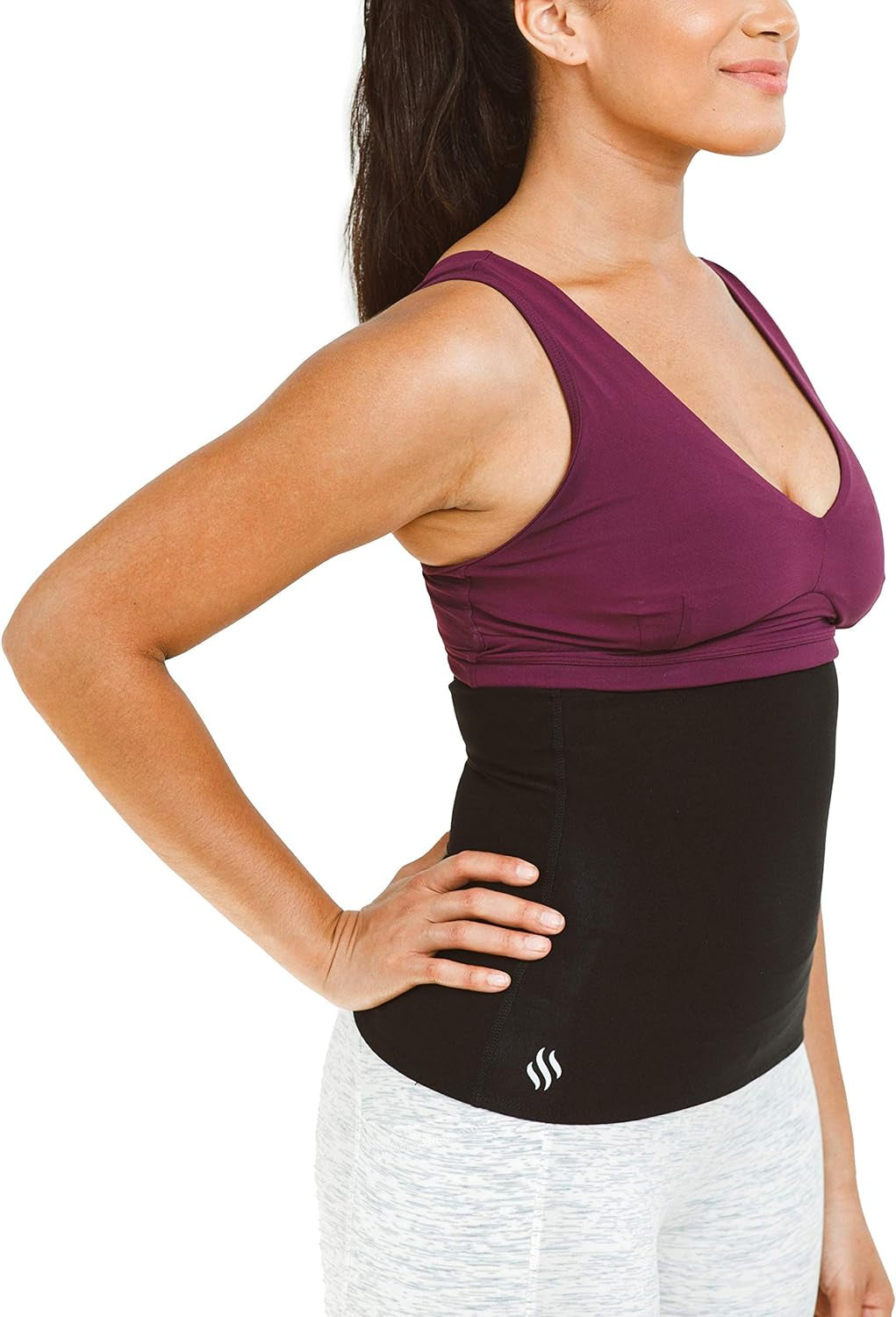 Waist Trimmer for Women, Waist Trainer Sauna Belt, Neoprene-Free Waist Cincher, Thermo Sauna Slimming Belt