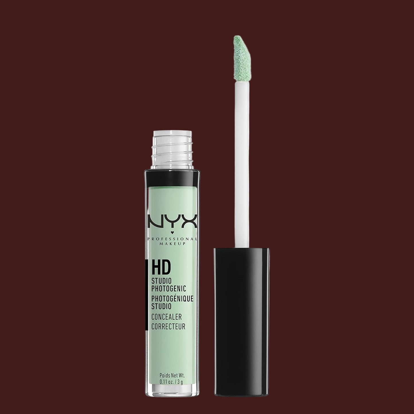 MAKEUP HD Studio Photogenic Concealer Wand, Medium Coverage - Green