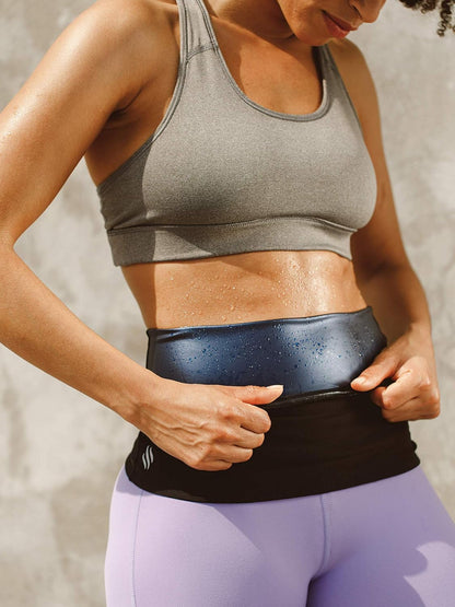 Waist Trimmer for Women, Waist Trainer Sauna Belt, Neoprene-Free Waist Cincher, Thermo Sauna Slimming Belt