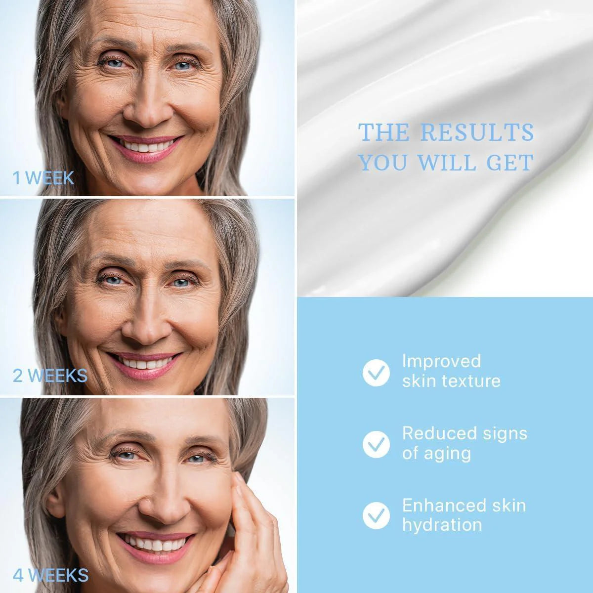 Face Moisturizer Collagen Cream anti Aging Face Cream with Retinol Hyaluronic